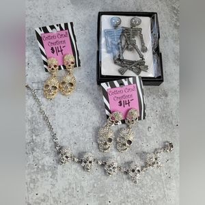 Skull Jewelry Lot